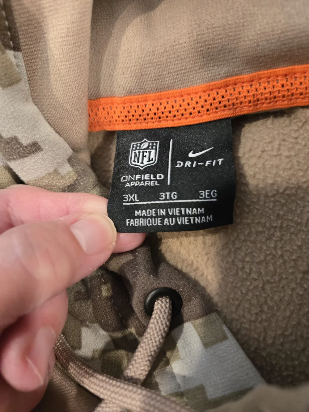*Nike* Detroit Lions Salute To Service Pullover Hoodie